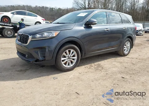 2019 Kia Sorento 2.4L Lx из США, поврежденный, VIN 5XYPG4A35KG523327